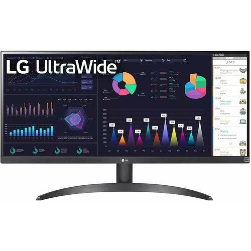 29 Монитор LG UltraWide 29WQ500-B 2560x1080 IPS 100Гц 1хHDMI 1хDP черный 29wq500-b aruz 20990₽