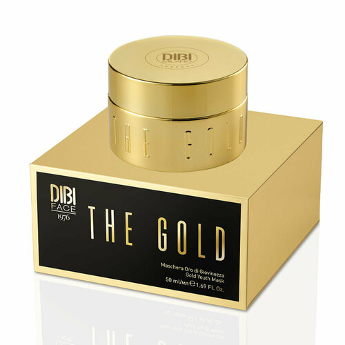 DIBI Milano THE GOLD Маска для лица MASCHERA ORO DI GIOVINEZZA, 50 мл в изысканной упаковке