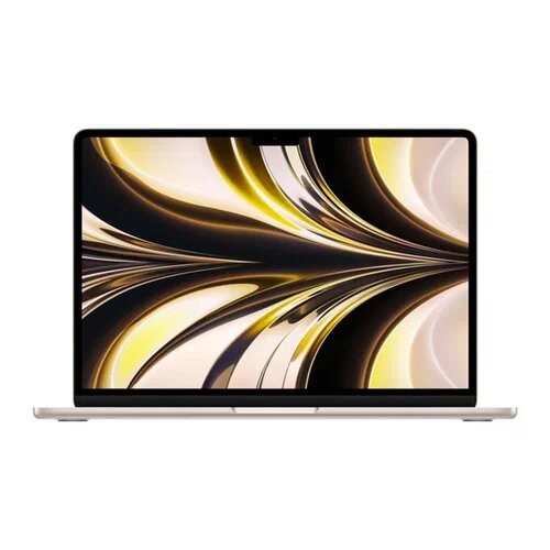 Ноутбук MacBook Air 13 M2, RAM 16 ГБ, SSD 256 ГБ, graphics 8-core MC7W4 starlight сияющая звезда русская раскладка
