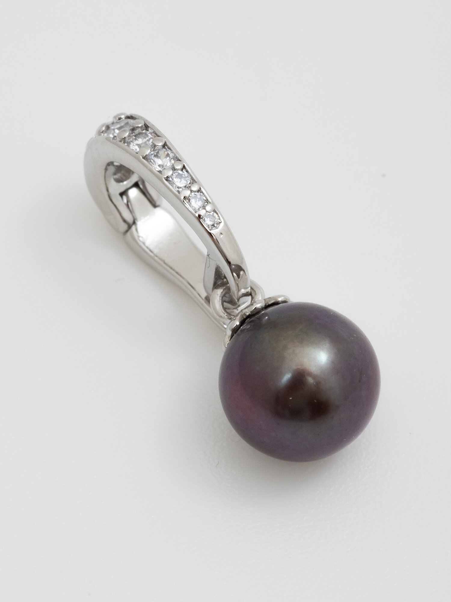 Подвеска, жемчуг пресноводный культивированный