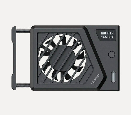 Изображение товара Вентилятор для камеры Ulanzi Camera Cooling Fan для Canon / Nikon / Sony / Fujifilm, черный