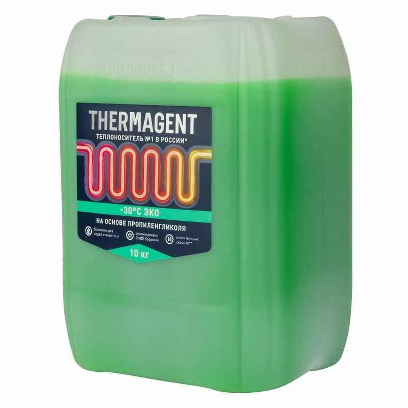 Теплоноситель Thermagent -30 С ЭКО 10 кг