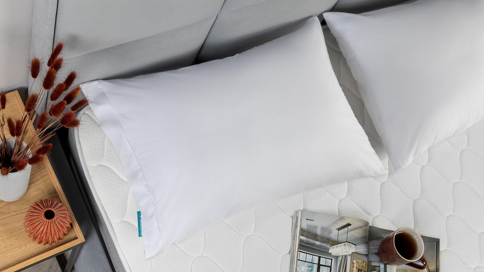 Подушка Protect-A-Bed Basic, 70х100см, бамбуковый наполнитель