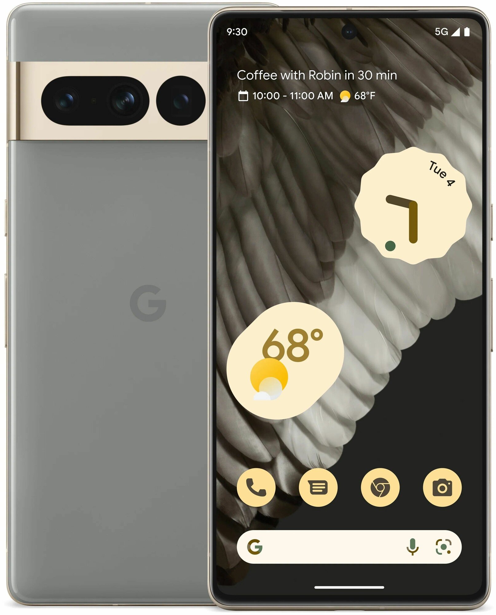 Google Pixel 7 Pro 12/128Gb Hazel (Серо-зеленый)
