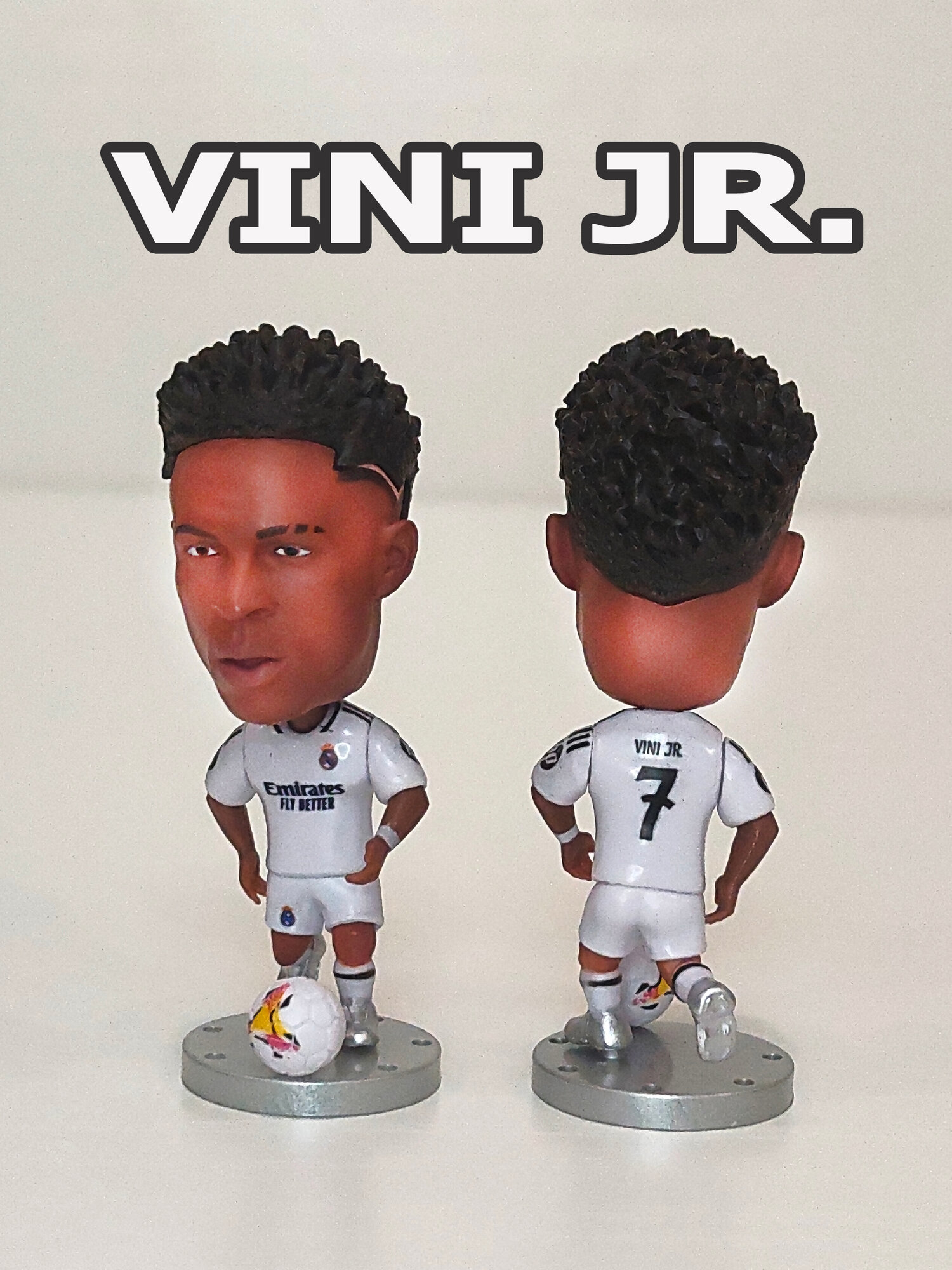 Игрушки фигурки футболиста Винисиус Жуниор Vini Jr Реал Мадрид