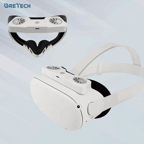Изображение товара Лицевой интерфейс vr маска для Oculus Quest 2, С вентилятором, VR-аксессуар
