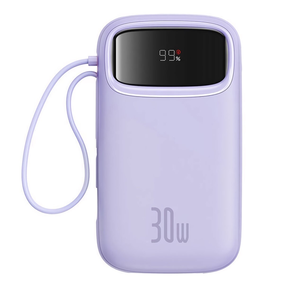 Портативное зарядное устройство Baseus QPow 2 20000mAh 30W Nebula Purple (P10055009513-00)