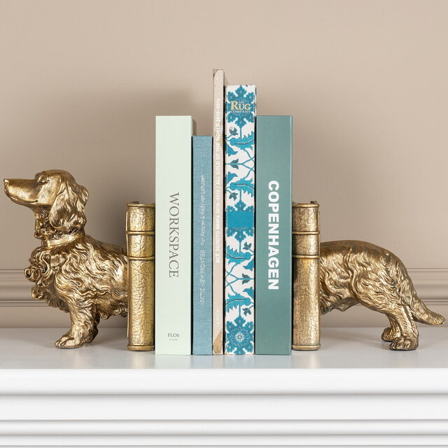 Декоративный держатель для книг Golden Dachshund 37 см Goodwill EX10060