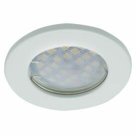 Светильник встраиваемый Ecola Light MR16 DL90 GU5.3 плоский круглый 30х80 мм 2 шт. в упаковке белый ( FW1621EFY)