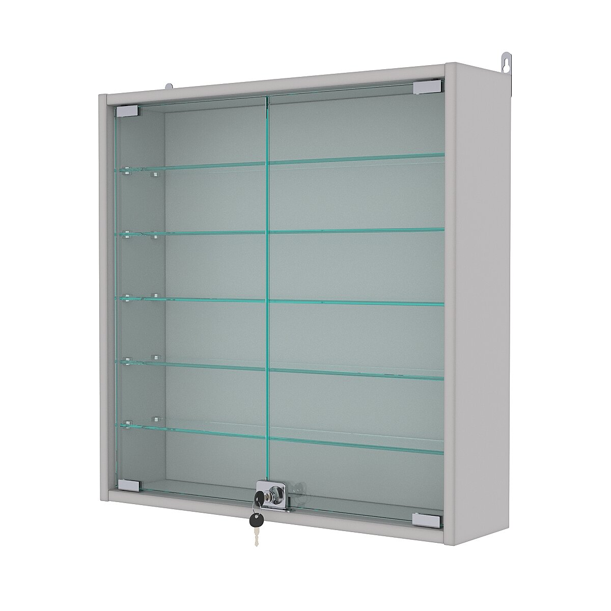 Витрина настенная №1-5А, Серый. Производитель товара - компания Westcom.