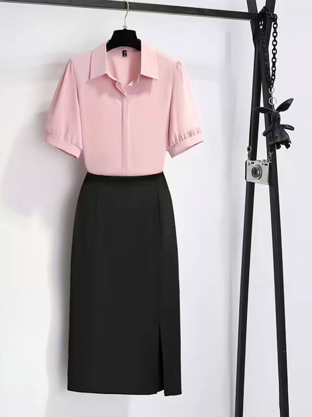 Юбка 42-44, размер 38, Черный деним — фото 1