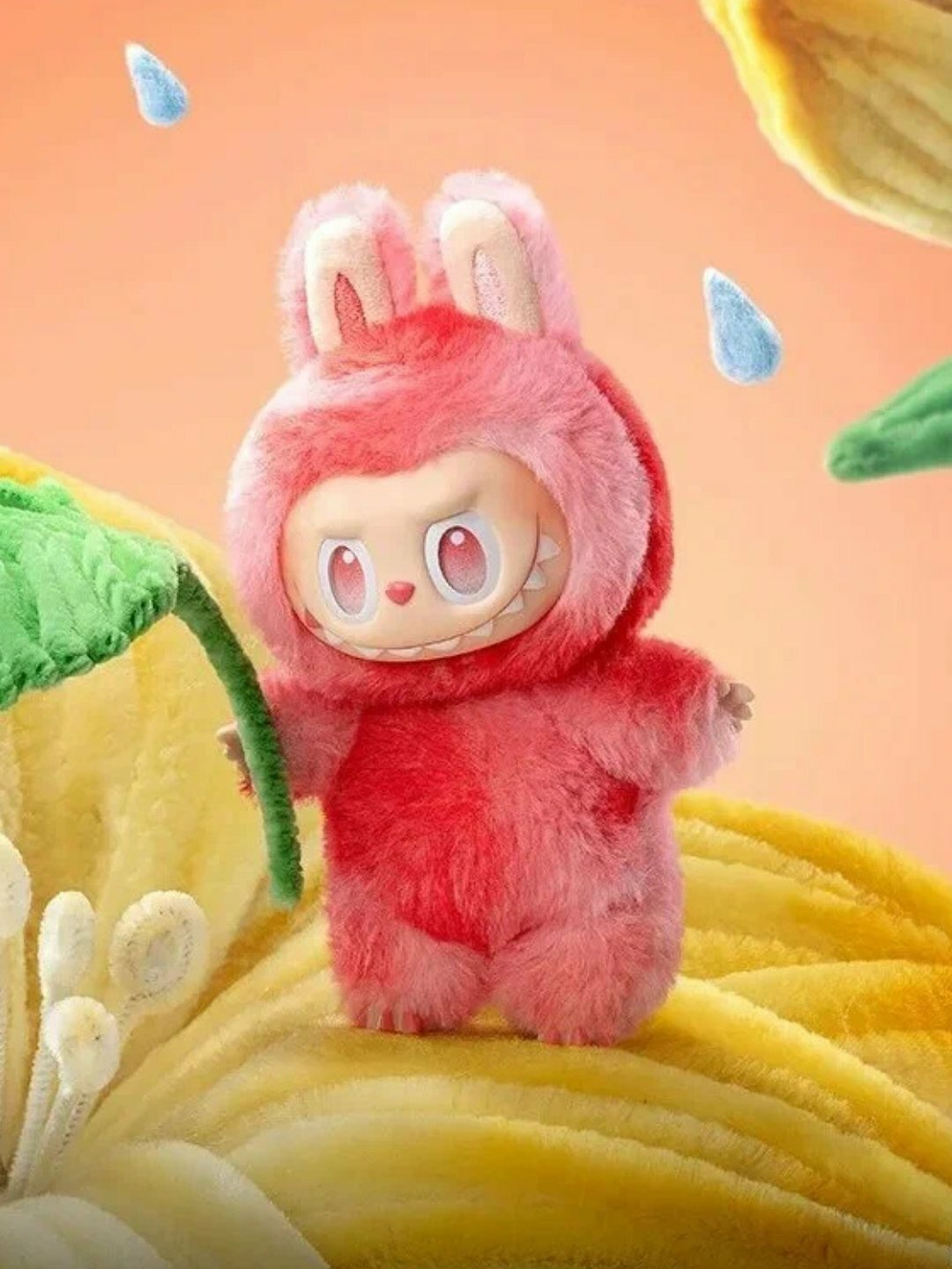 Мягкая игрушка-брелок LABUBU, POP MART, 17 см — фото 1