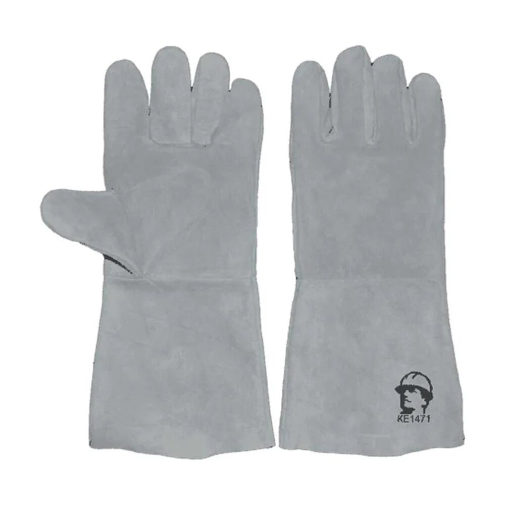 РосМарка Краги серые без подкладки 35 см (1471) размер 105 КЕ1471