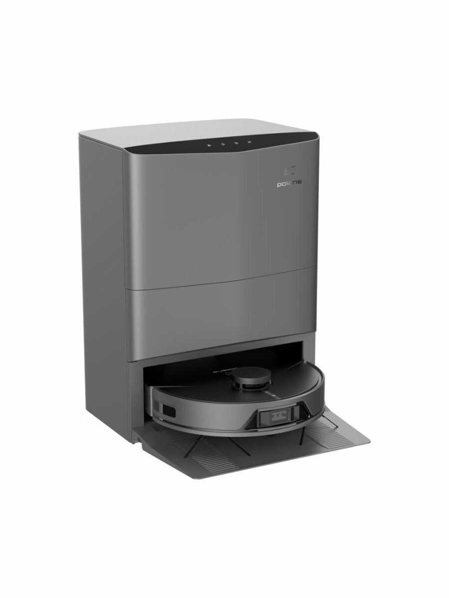 Робот-пылесос Polaris PVCRAC 7750 WIFI IQ Home, графитовый