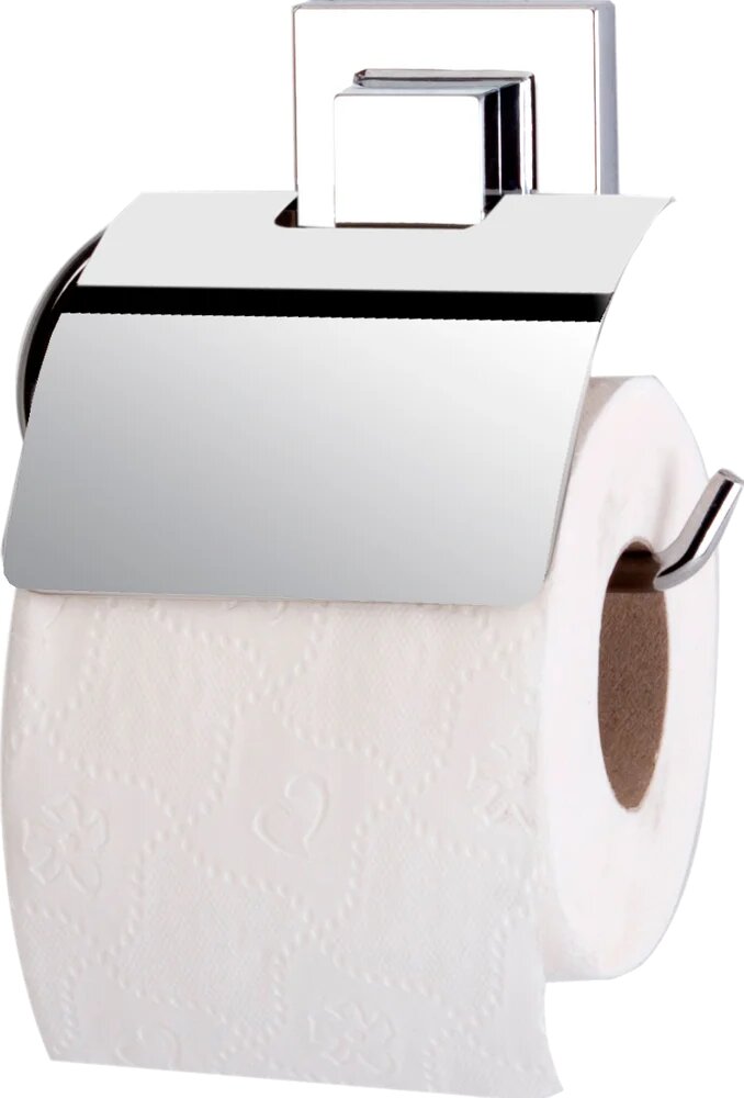 Держатель для туалетной бумаги Tekno tel EasyFIX EF238 настенный  закрытый  хром