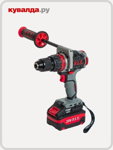 Изображение товара Дрель-шуруповерт аккумуляторная P.I.T. PSB20H-13C/1