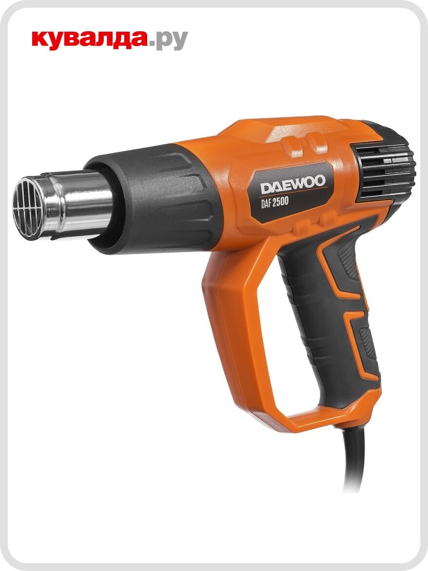 Фен строительный DAEWOO DAF 2500 с LCD дисплеем