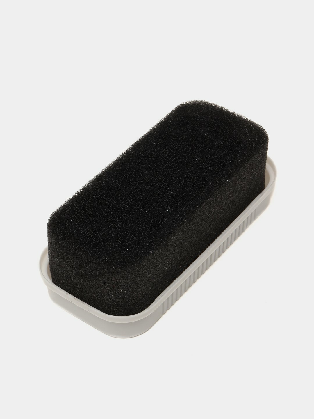 Губка Silver Express, для обуви, придающая блеск, черная, 12,5 см — фото 1