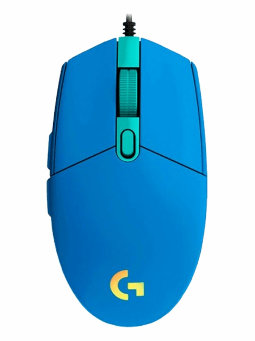 Игровая проводная мышь LOGITECH G102 LIGHTSYNC Corded Gaming Mouse - BLUE - USB - EER