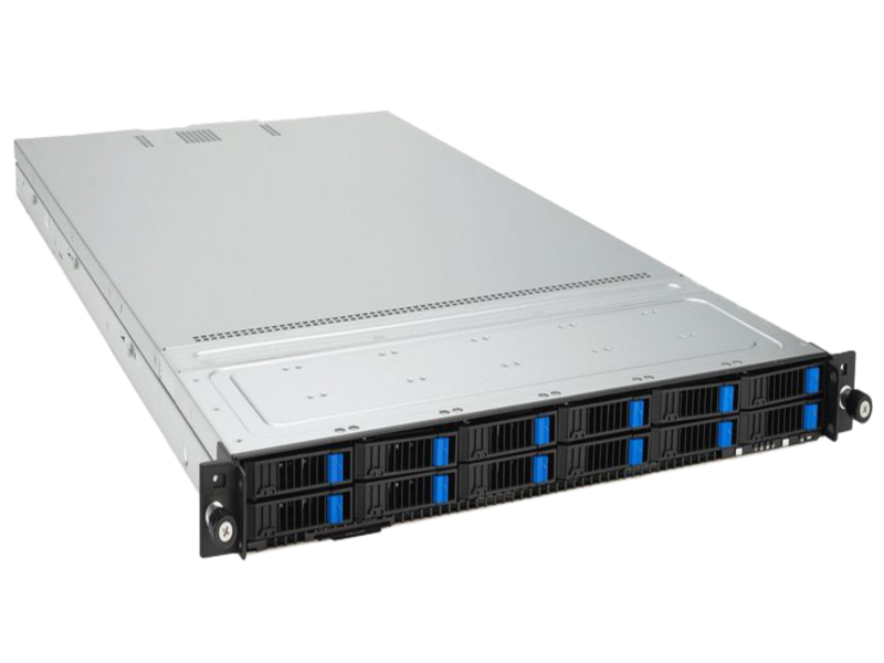 Серверная платформа серверная платформа/ RS700-E11-RS12U, 1U, 2x Socket-E LGA4677, 32x DDR5 4800*/5600*, 12x2.5' NVMe/SATA*/SAS* hsb (*-RAID/HBA need), 2x M.2 PCIe 2260/2280, up to 3x PCIe Gen5 + 1 x int RAID slot, 2 x 10G(Intel X710-AT2) RJ45 LAN,