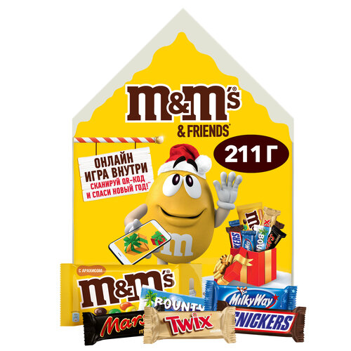 Подарочный набор M&M's  and Friends Пряничный дом,  236 г