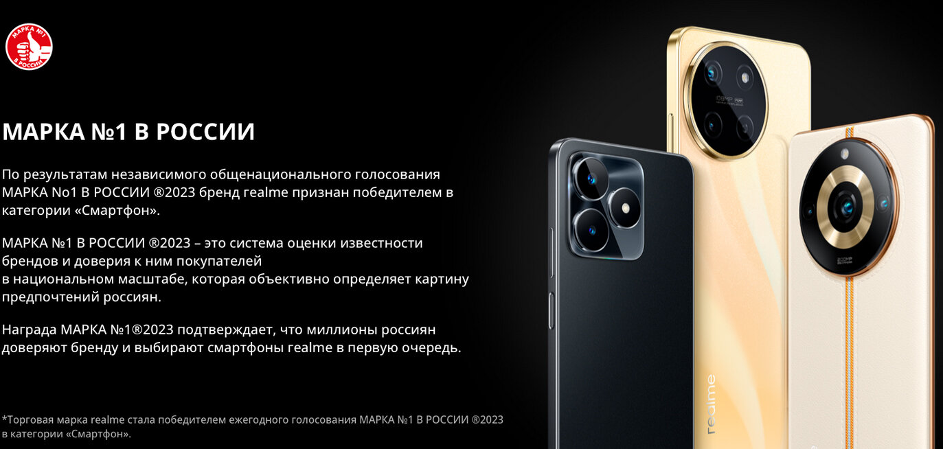 Смартфон Realme 11 8/256Gb Gold - фото №14