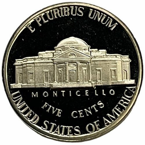 США 5 центов 1977 г. (Nickel, Джефферсон) (S) (Proof)
