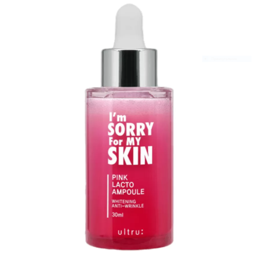 I'm Sorry For My Skin Сыворотка с пробиотиками – Pink lacto ampoule whitening anti-wrinkle, 30мл сыворотка для лица с пробиотиками pink lacto ampoule 30мл