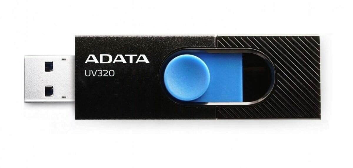 USB накопитель ADATA 128GB USB 3.2 Gen1 AUV320-128G-RBKBL Black/blue