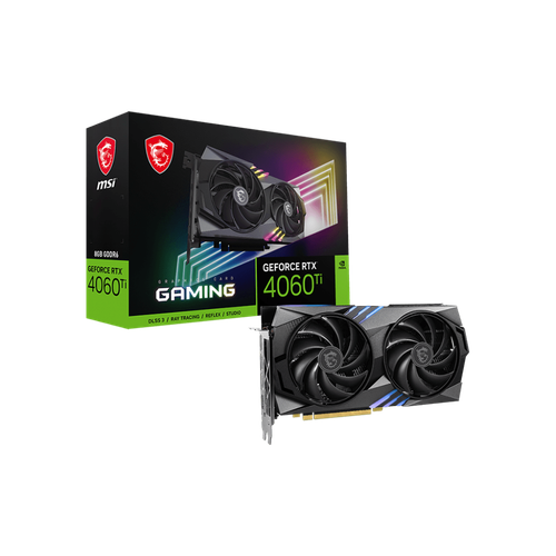 Видеокарта MSI GeForce RTX 4060 Ti GAMING 8G, Ret