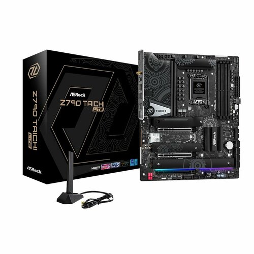 Материнская плата ASRock Z790 TAICHI LITE LGA1700 Intel Z790 DDR5 WiFi ATX 4755400₽