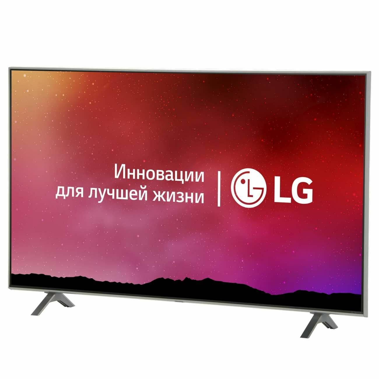 Телевизор LG NanoCell 55NANO776QA, 55", NanoCell, Ultra HD 4K, серый - фото №11