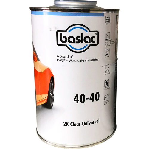 40-40 BASLAC Лак универсальный 2К (2+1) 1л (без отвердителя 50-20)