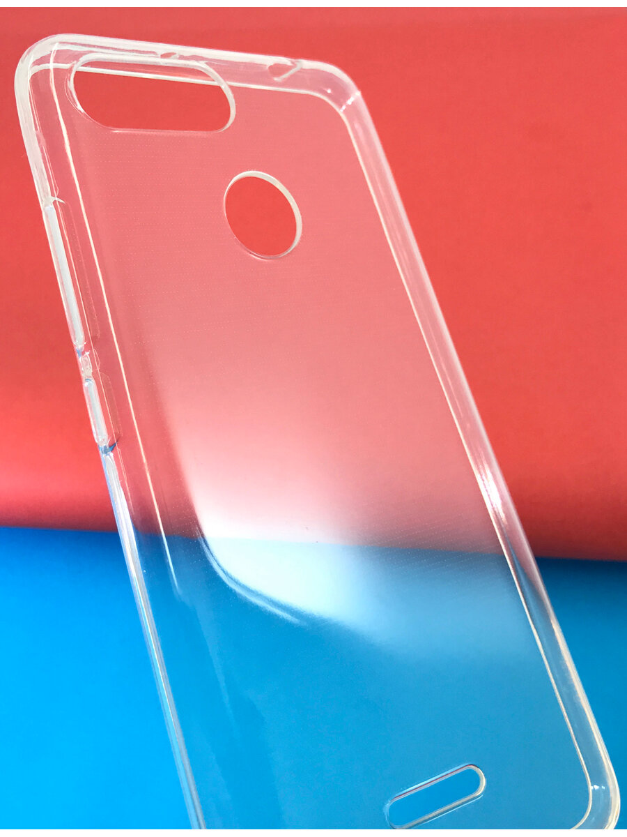 Xiaomi Redmi 6A Прозрачный Чехол на смартфона
