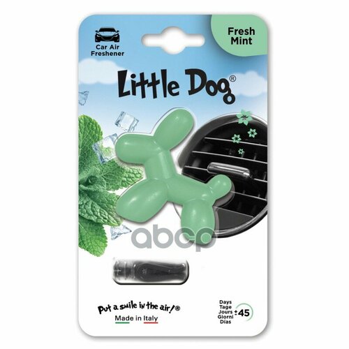 Ароматизатор На Дефлектор Little Dog Fresh Mint (Свежая Мята) Little Dog Ed0808 Little Dog арт. ED0808