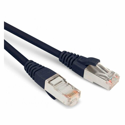 Патч-корд Hyperline PC-LPM-STP-RJ45-RJ45-C5e-5M-LSZH-BK