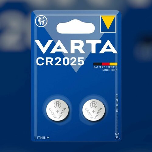 Батарейка VARTA cr2025 2шт батарейка duracell cr2025 2шт