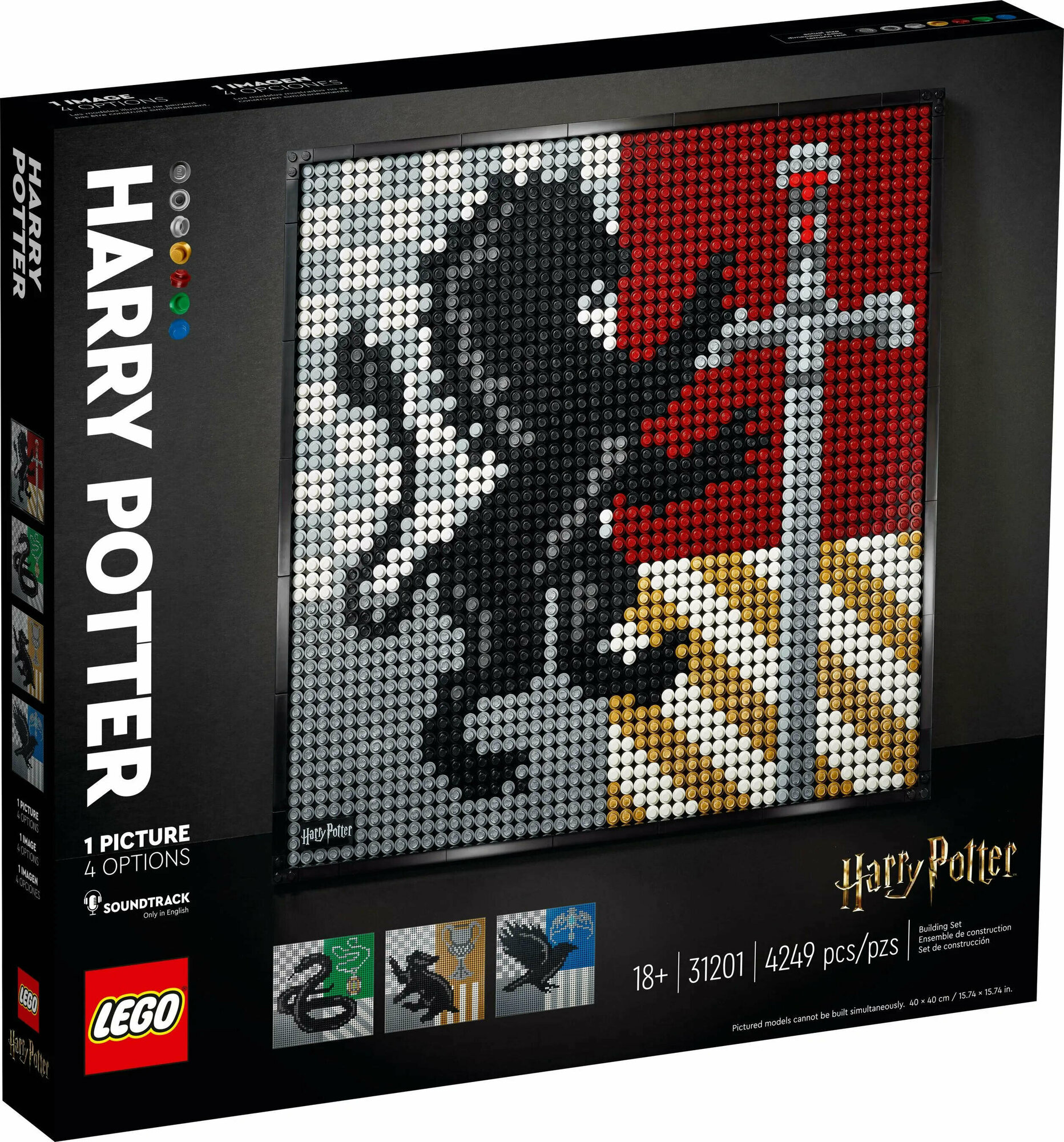 Конструктор Lego Art Harry Potter Hogwarts Crests, - фото №14