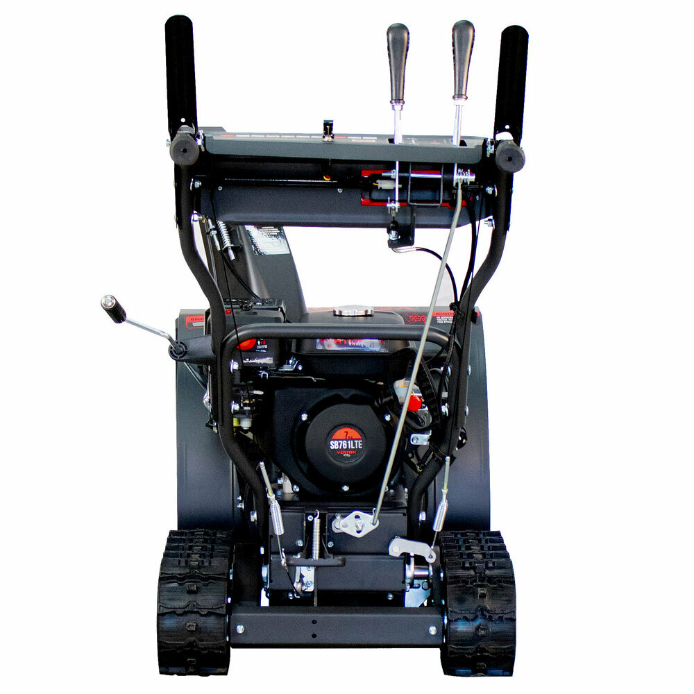 Снегоуборочная машина бенз. Verton Ice SB-761LTE (5,15кВт/7л. с, V 212см3, шир/выс 61/51см, гусеницы, фара, электрозапуск) — фото 6
