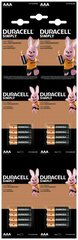 Батарейки AAA Duracell LR03 16BL 4x4 HDBC мизинчиковые 16 шт