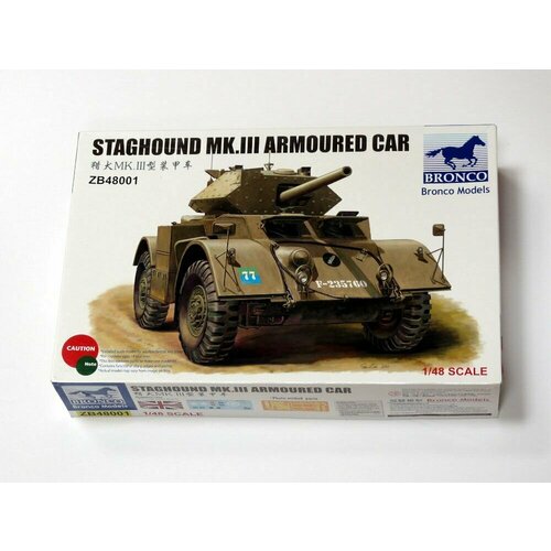 Сборная модель Staghound MK.III Armoured Car сборная модель italian light civilian car open top w lady