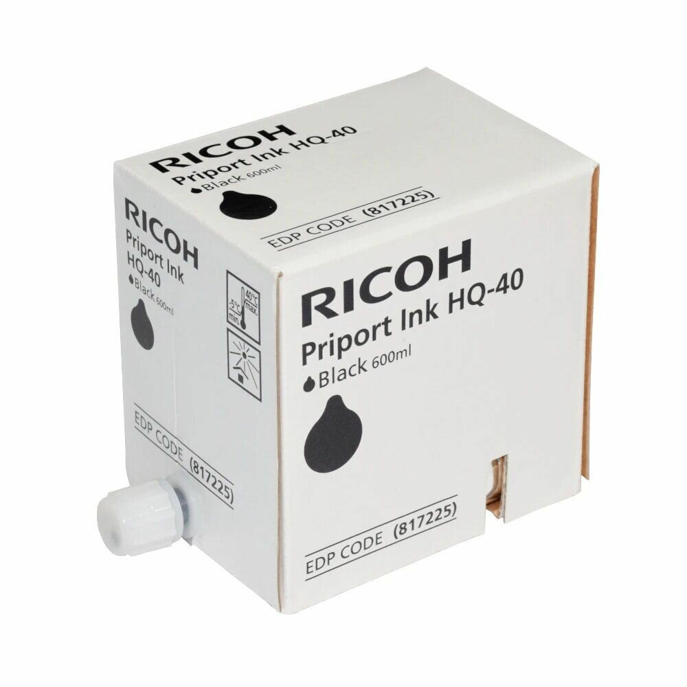 Чернила RICOH type HQ40 Black (817225)