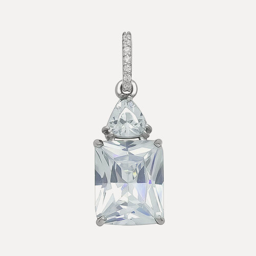 Изображение товара Подвеска, серебро, 925 проба, фианит