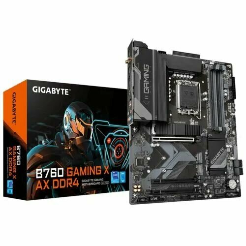 Материнская плата GIGABYTE B760 GAMING X AX материнская плата gigabyte x670 gaming x ax