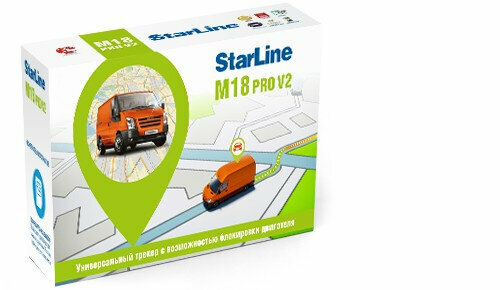 Универсальный трекер STARLINE M18 Pro V2 ГЛОНАСС-gps