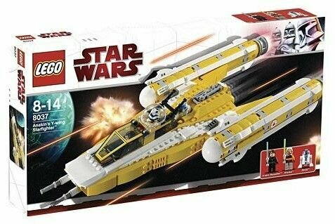 Конструктор LEGO Star Wars 8037 Истребитель Y-wing Энакина