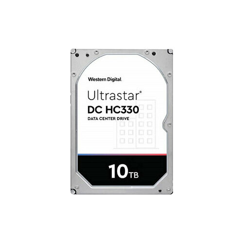 Диск Western Digital Жесткий диск WD SAS 3.0 10TB 0B42303 WUS721010AL5204 Server Ultrastar DC HC330 (7200rpm) 256Mb 3.5