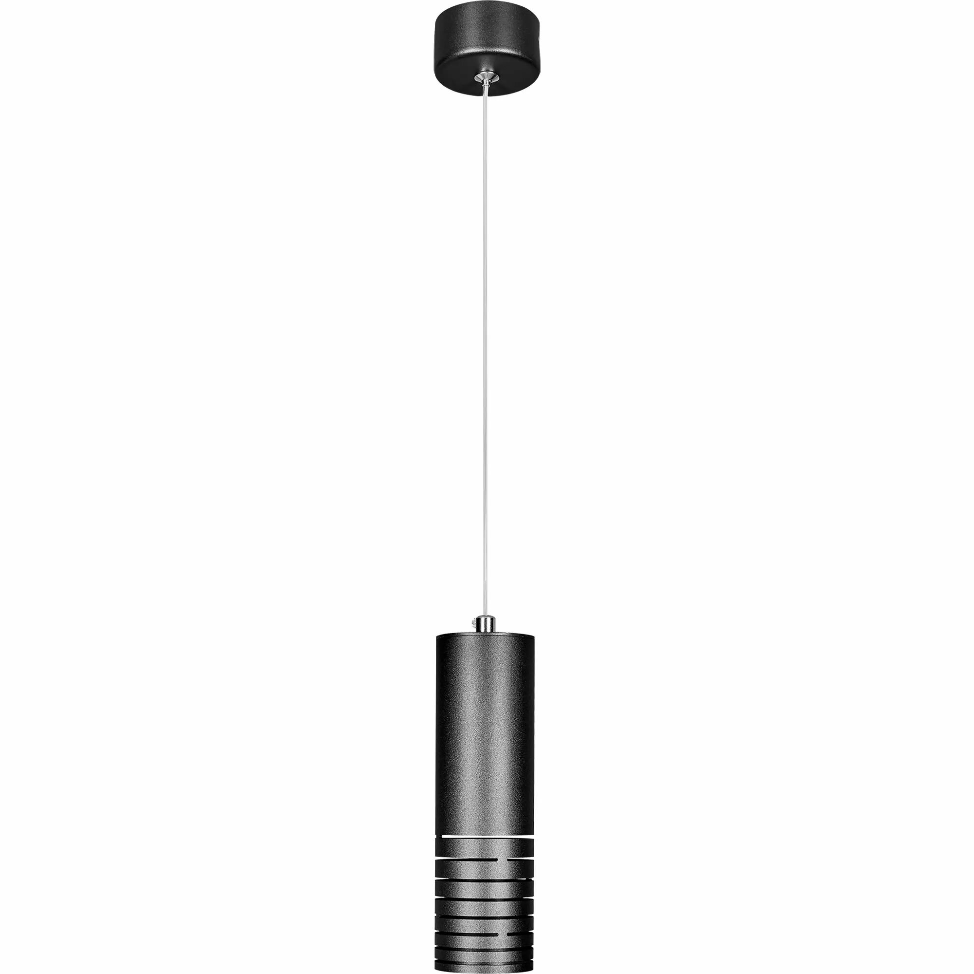 Люстра подвесная PL22 1 лампа 2 м цвет черный