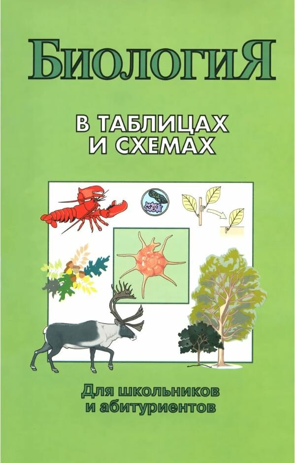 Биология в таблицах и схемах. Для школьников и абитуриентов