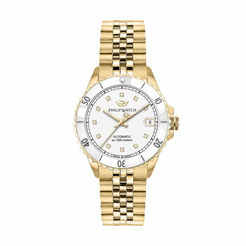 Наручные часы PHILIP WATCH R8223216504, золотой, серебряный наручные часы philip watch roma r8253217508 золотой